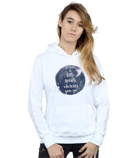 Disney - Sweat à capuche TINKER BELL A LITTLE SPARKLE - Femme (Blanc) - UTBI14942