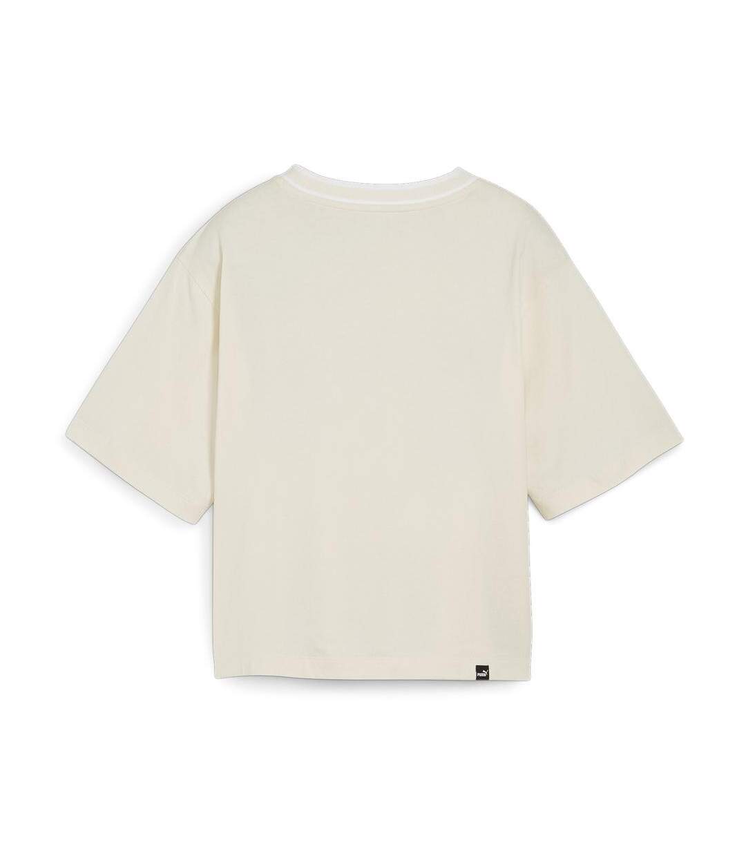 T-shirt Beige Femme Puma Squad - XL-2