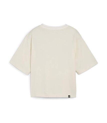 T-shirt Beige Femme Puma Squad - L