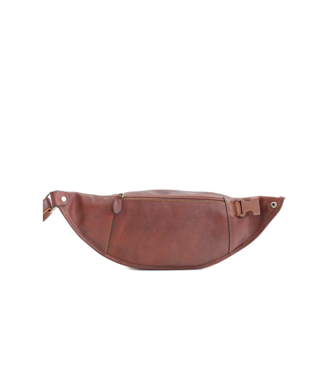 Katana - Sac banane homme en cuir - marron - 3479-2