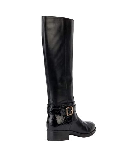 Bottes mi-mollet felicity femme noir Geox