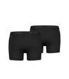 Puma Mens Active Boxer Shorts (Pack of 2) (Black)