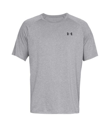 T-shirt Tech 2.0 Homme Gris Clair Chiné Under Armour