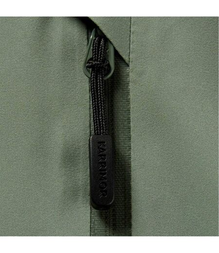 Mens Colour Block Hooded Jacket Green Karrimor
