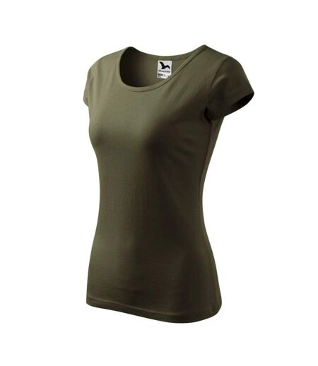 T-shirt Pure Femme Vert Foncé Malfini