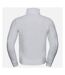 Russell Mens Authentic Full Zip Sweatshirt Jacket (White)