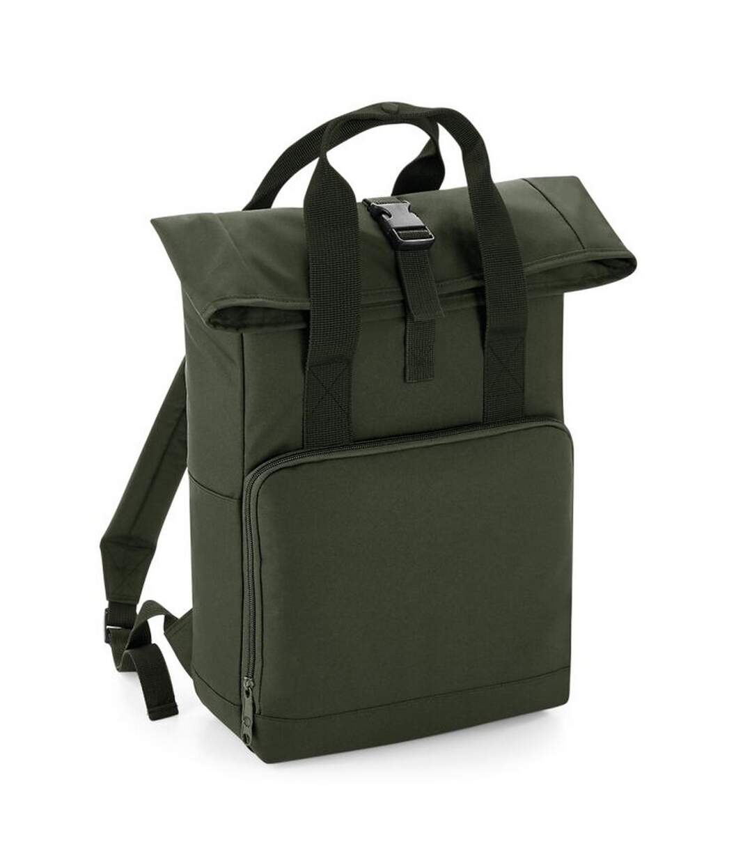 Sac à dos taille unique vert kaki Bagbase-1