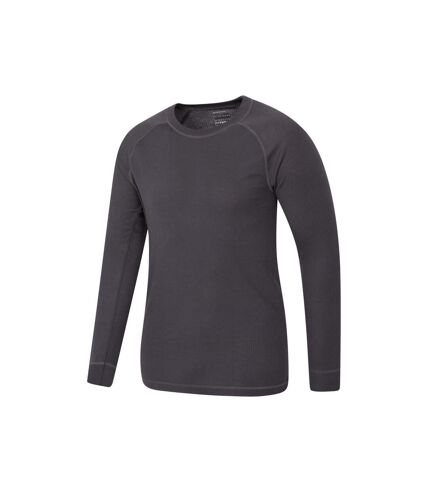 Pack of 2  Mens talus base layer top  charcoal Mountain Warehouse