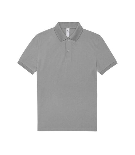 Mens My Polo Shirt Sports Grey B&C