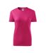 T-shirt Motif/style Classique Femme Rose Malfini-1