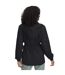 Womens/ladies Cinched Waist Long-sleeved Hooded Jacket Black Under Armour-3