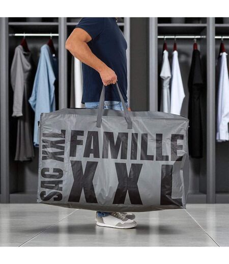 Sac Multi-Usage XXL Famille 180L Gris