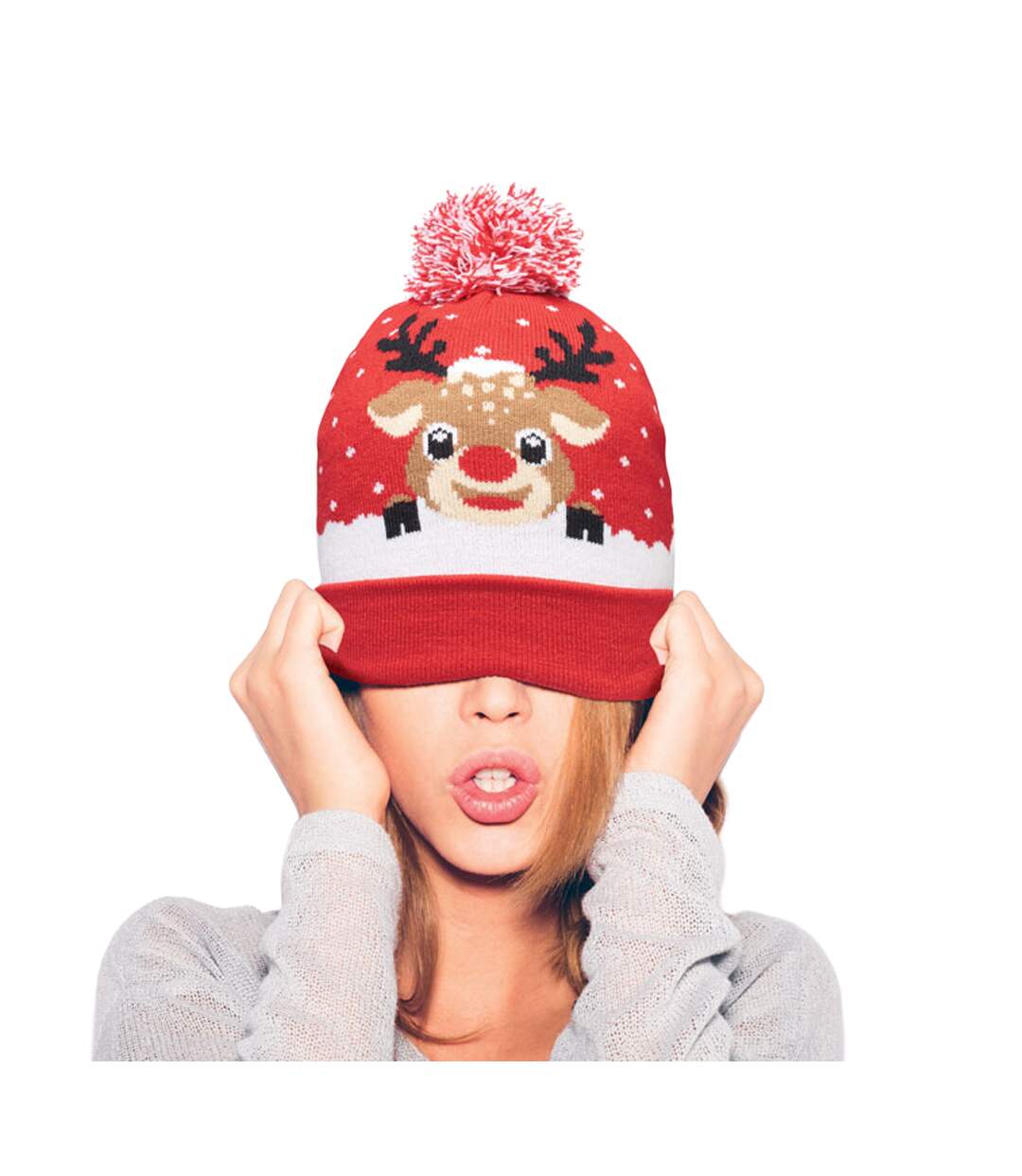Bonnet Shimas Rouge MidOcean-1