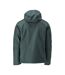 Mens Customised Polyester Winter Jacket Forest Green Mascot-2