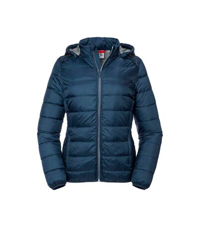 Russell Womens/Ladies Ladies Hooded Nano Jacket (French Navy)