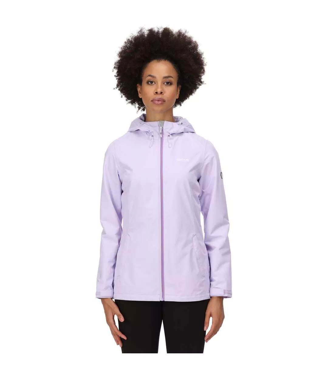 Womens/ladies Hamara Iii Waterproof Jacket Pastel Lilac Regatta-1