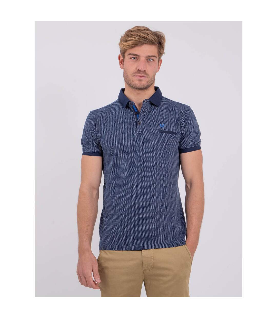 Polo manches courtes pur coton PELESTIN-1