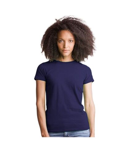 Mantis Superstar - T-shirt à manches courtes - Femme (Bleu marine/jaune foncé) - UTBC676