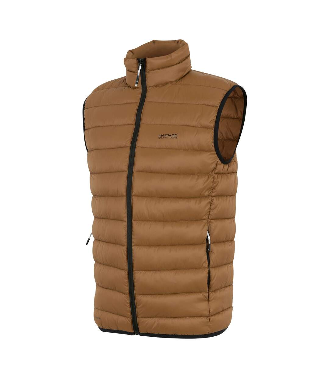 Mens Marizion Quilted Gilet Nut Brown Regatta-4
