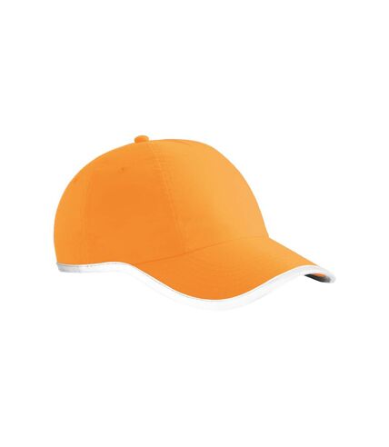 Casquette de baseball enhanced-viz orange fluo Beechfield