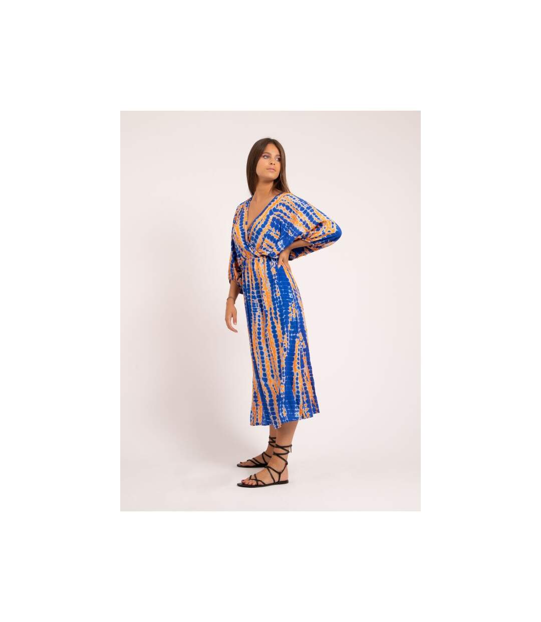 Robe longue motifs ILAZINE - Dona X Lisa-4