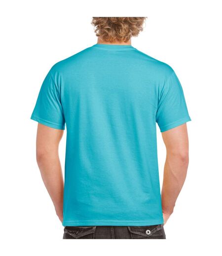 Gildan Hammer Unisex Adult Cotton Classic T-Shirt (Lagoon Blue) - UTBC5635