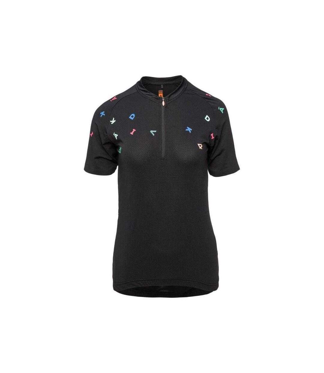 Maillot De Cyclisme Delta Femme Noir Radvik-2