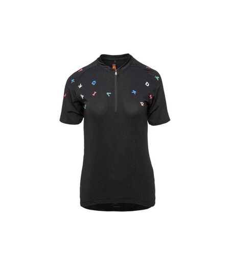 Maillot De Cyclisme Delta Femme Noir Radvik