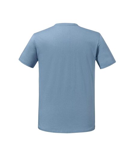 Mens Essential Cotton T-shirt Mineral Blue Jerzees