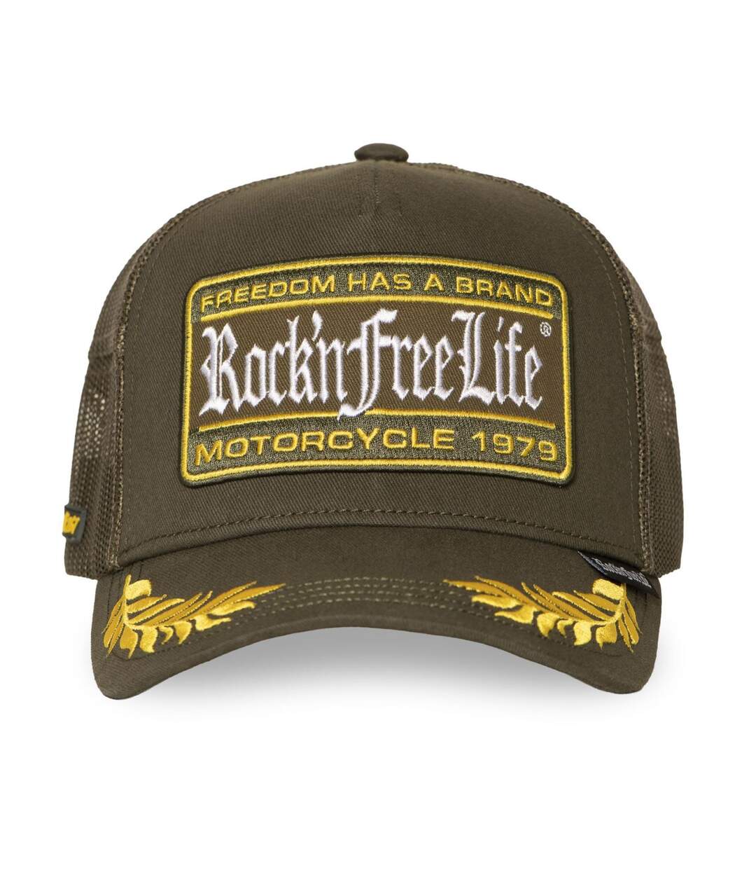 Casquette trucker uni avec filet Creep Rock'n Free Life-2