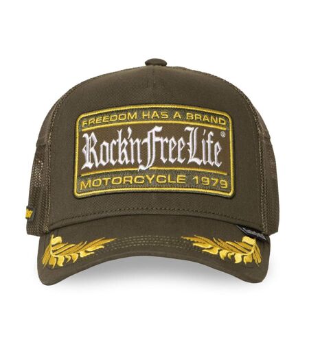 Casquette trucker uni avec filet Creep Rock'n Free Life