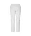 Pantalon De Survêtement Club Femme Blanc Head-2
