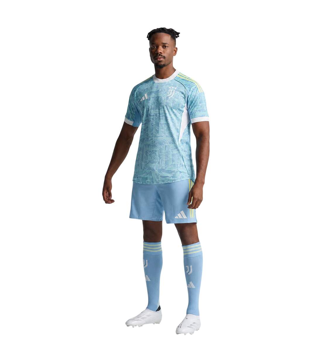 Maillot Extérieur Motif/style Kfc 25/26 Homme Bleu Adidas-1
