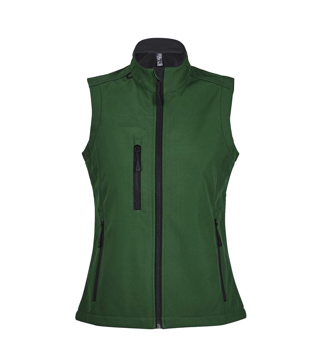 Veste Softshell Sans Manches Rallye Femme Vert Bouteille SOLS-2