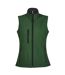 Veste Softshell Sans Manches Rallye Femme Vert Bouteille SOLS-2