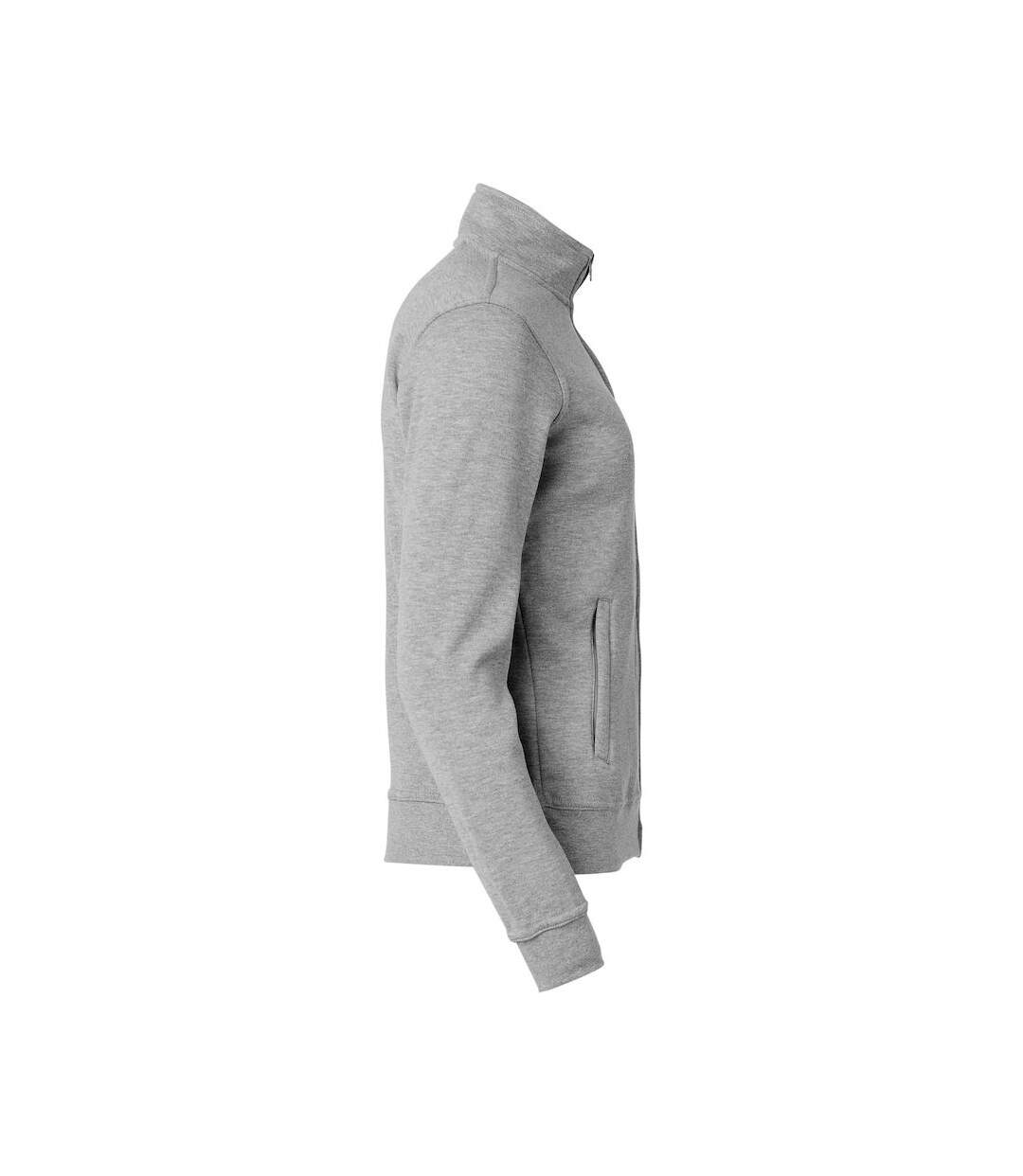 Womens/ladies basic jacket grey melange Clique-4