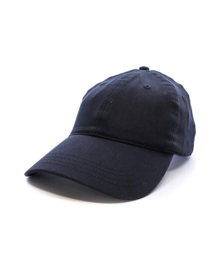 Casquette noire mixte lacoste monochrome cotton twill - taille unique