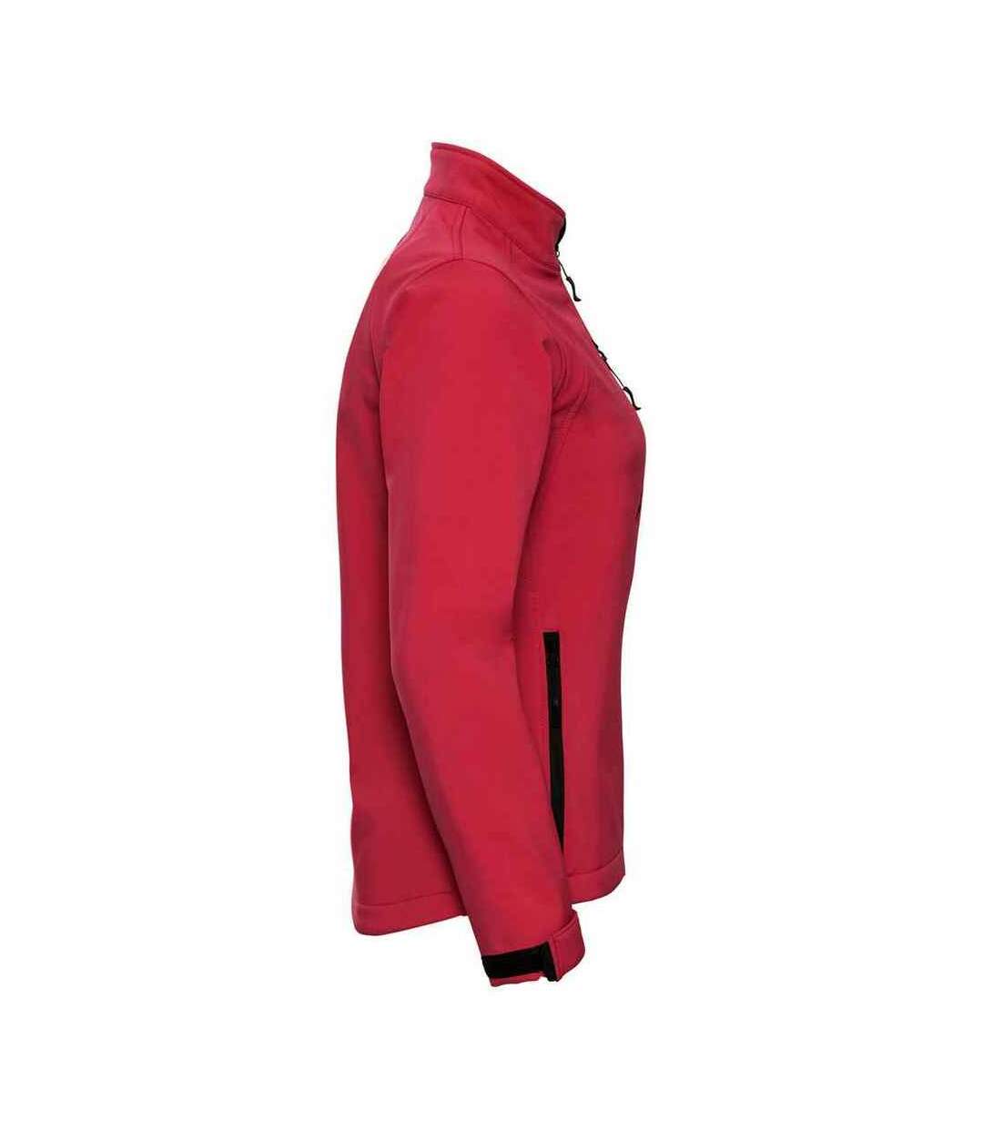 Veste softshell femme rouge classique Russell-3