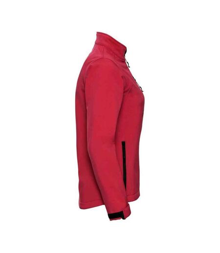 Veste softshell femme rouge classique Russell