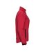 Womens/ladies 3 layer soft shell jacket classic red Russell