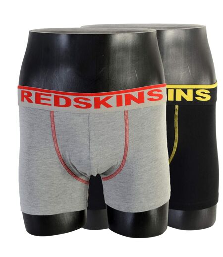 Boxer Redskins Pack De 2 Bx02 Nogr Set Noir Gris