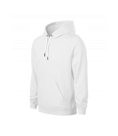 Sweat À Capuche Break Homme Blanc Malfini