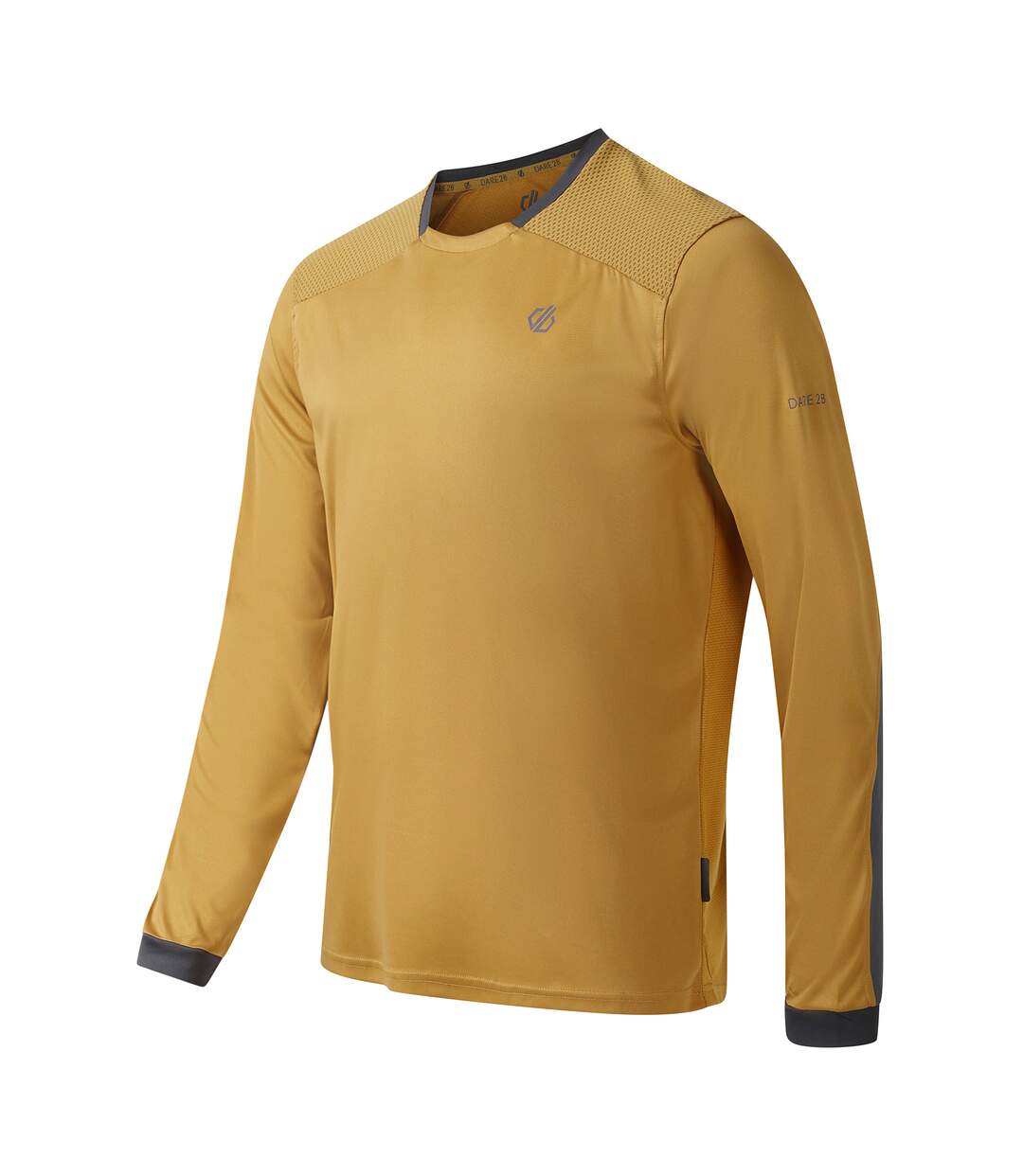 Mens Trackstand Ace Long-sleeved T-shirt Wood Brown Dare 2B-4
