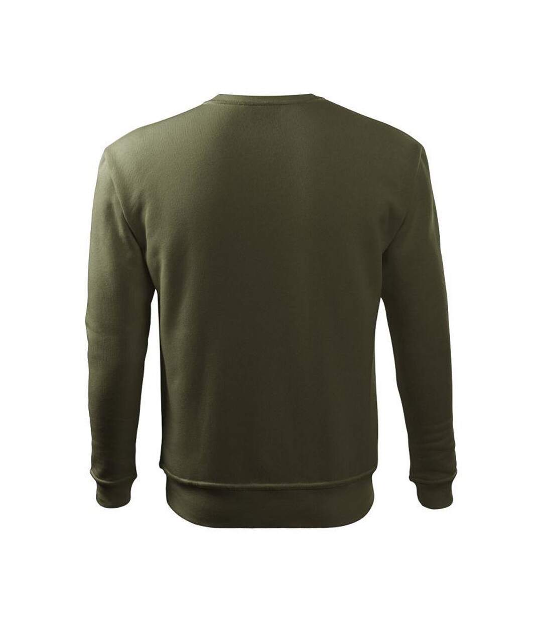 Sweat Essential Homme Vert Kaki Malfini-2