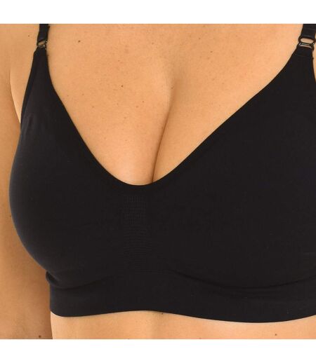 Seamless wireless push up cup bra 110679 woman