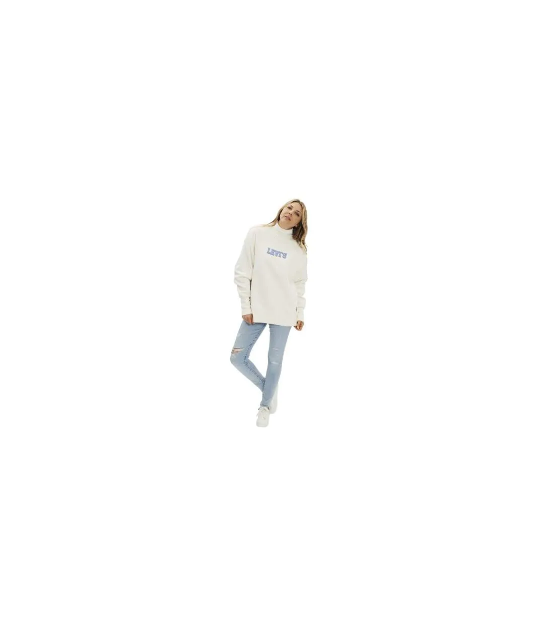 Sweat Gardenia Femme Tofu Chiné Levis-1