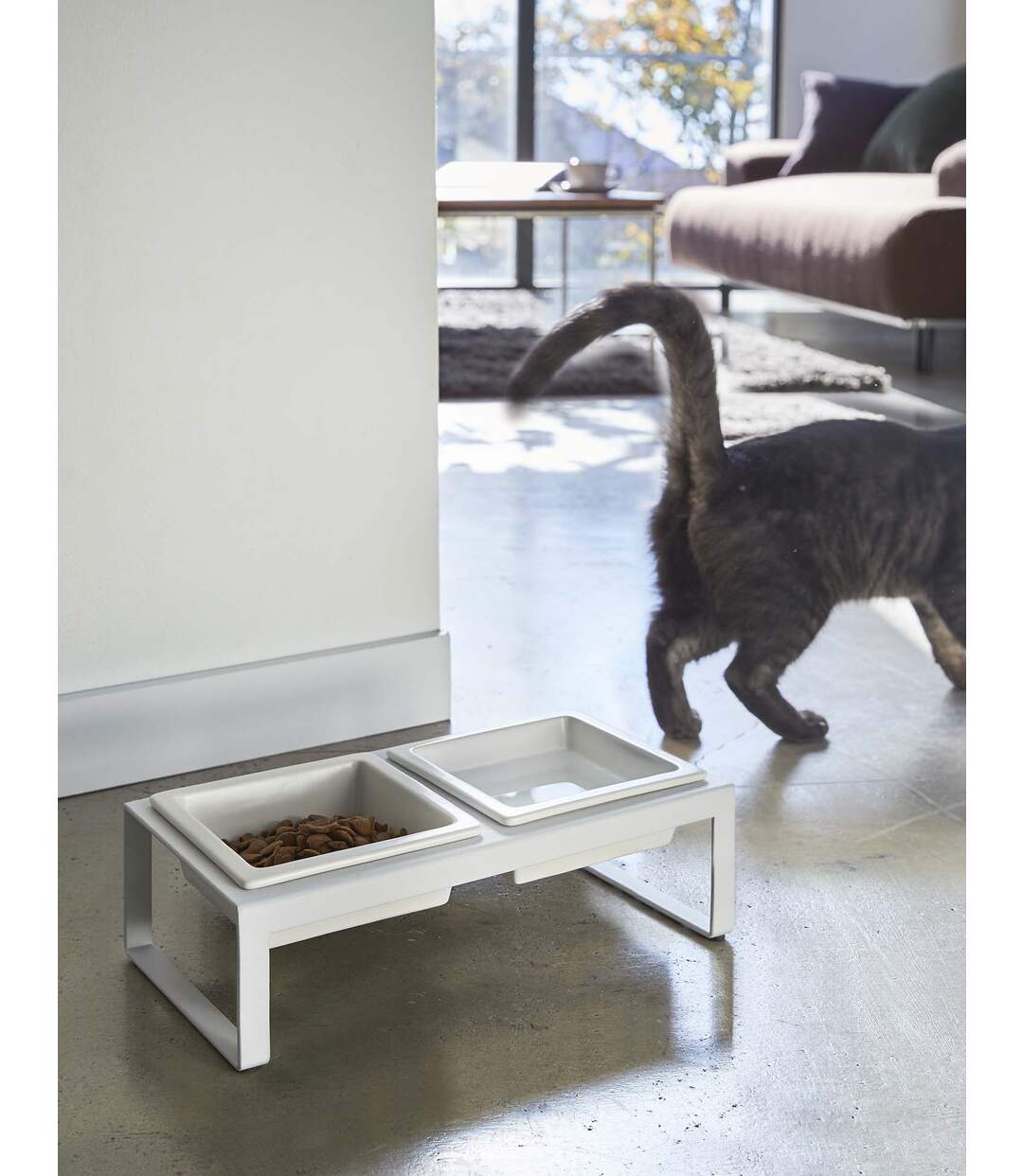 Double Gamelle Design Surelevee Pour Chat Tower Atlas For Men