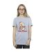 Disney Womens/Ladies Winnie The Pooh Love Presents Cotton Boyfriend T-Shirt (Gris sportif) - UTBI47451-2