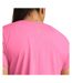 T-shirt manches courtes launch elite femme rose Under Armour-3