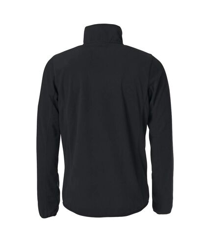 Clique Mens Basic Microfleece Fleece Jacket (Black) - UTUB331